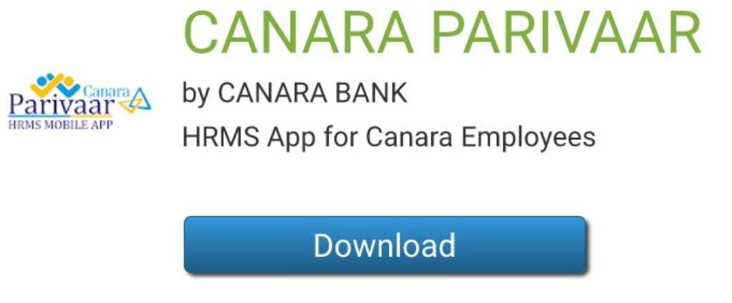 Canara Bank HRMS app screenshot